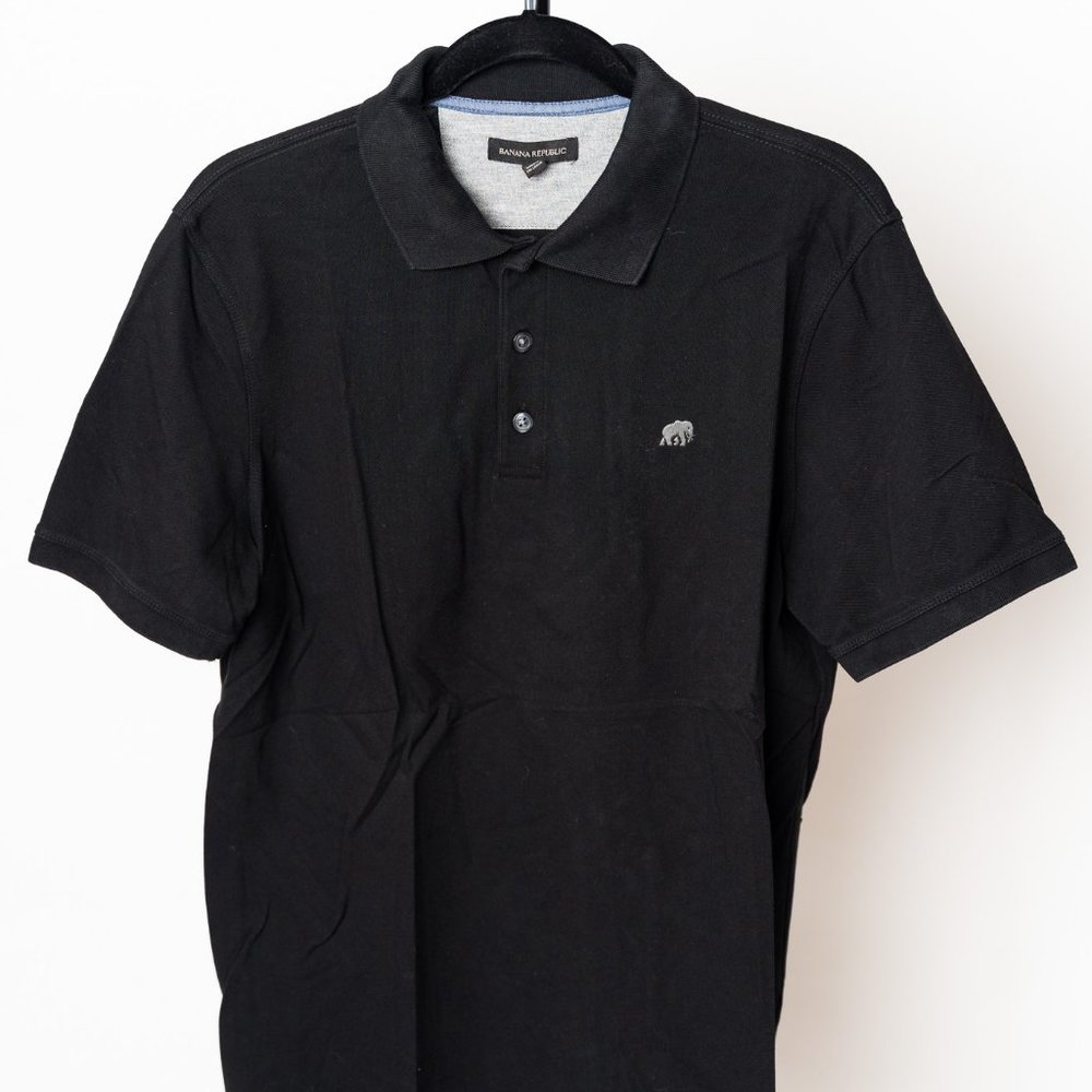 Banana Republic Polo Shirt - Black